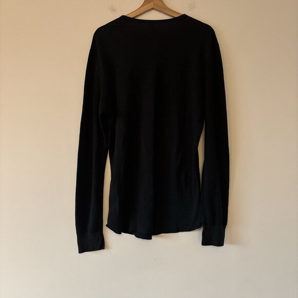 American Apparel Thermal Henley “Kill Shirt” As Seen Dexter Morgan Men’s XL FLAW - Picture 12 of 14